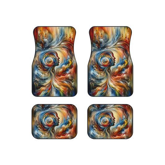 Transformation Essence Vortex Car Mats (Set of 4) - ATUH.ART