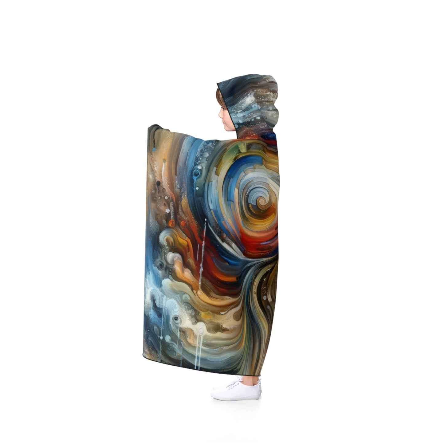 Transformation Essence Vortex Hooded Blanket - ATUH.ART