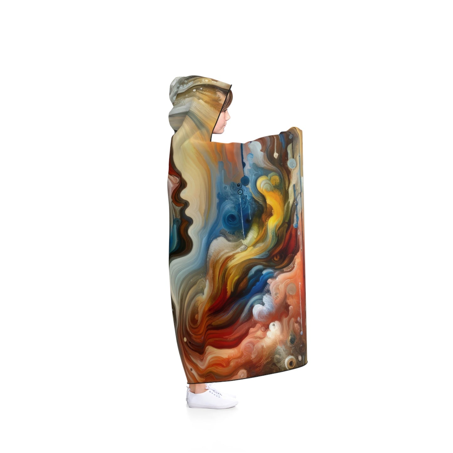 Transformation Essence Vortex Hooded Blanket - ATUH.ART