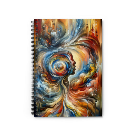 Transformation Essence Vortex Spiral Notebook - Ruled Line - ATUH.ART