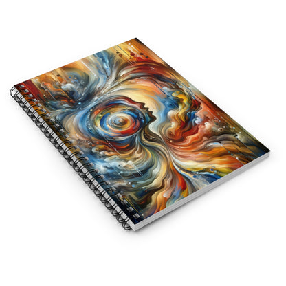 Transformation Essence Vortex Spiral Notebook - Ruled Line - ATUH.ART