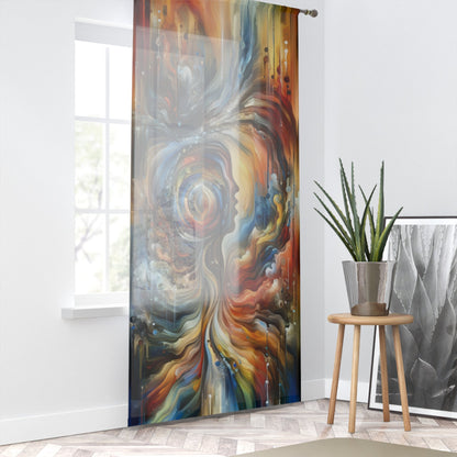 Transformation Essence Vortex Window Curtain - ATUH.ART