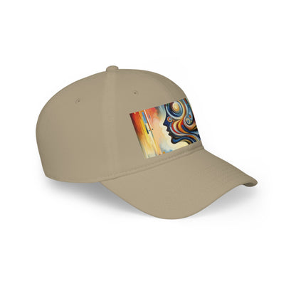 Transformative Harmonic Tachism Low Profile Baseball Cap - ATUH.ART