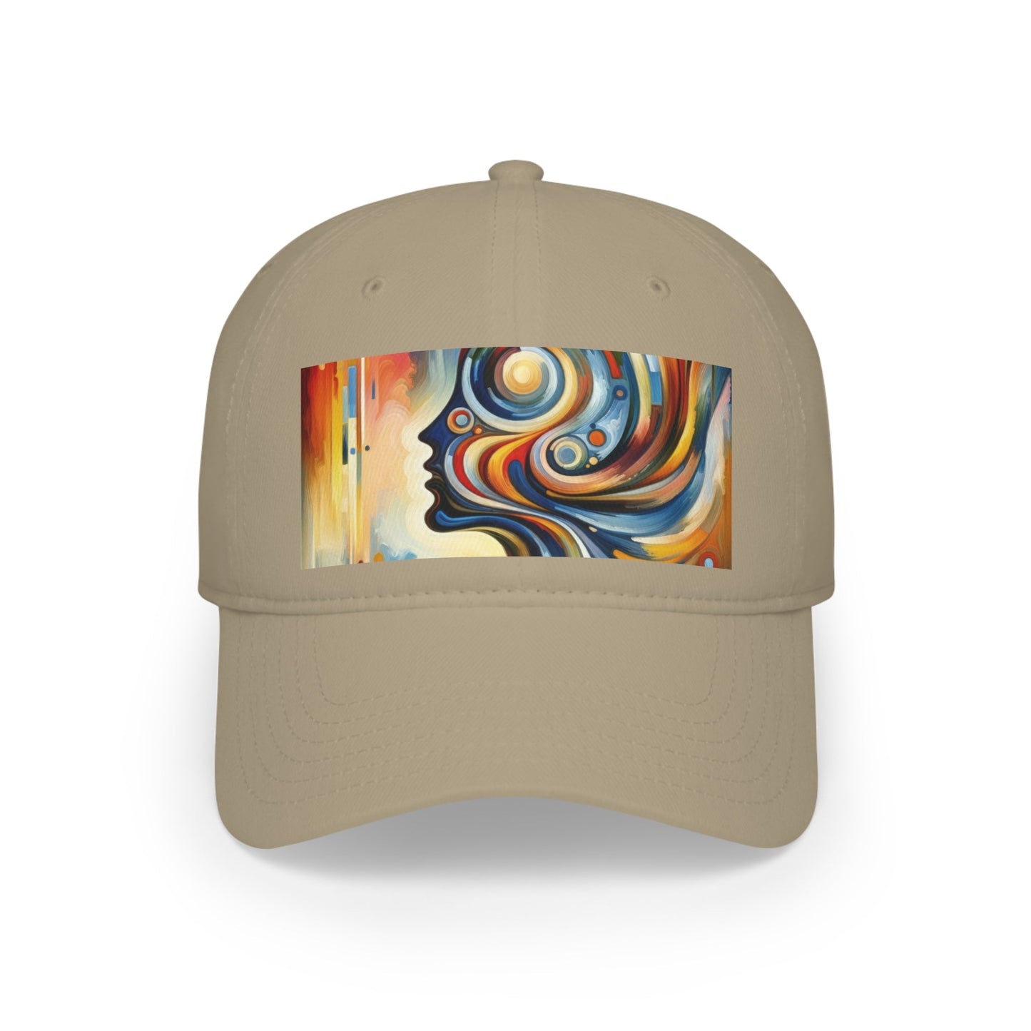 Transformative Harmonic Tachism Low Profile Baseball Cap - ATUH.ART