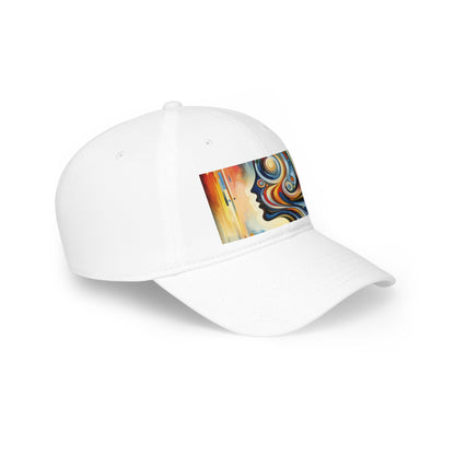Transformative Harmonic Tachism Low Profile Baseball Cap - ATUH.ART