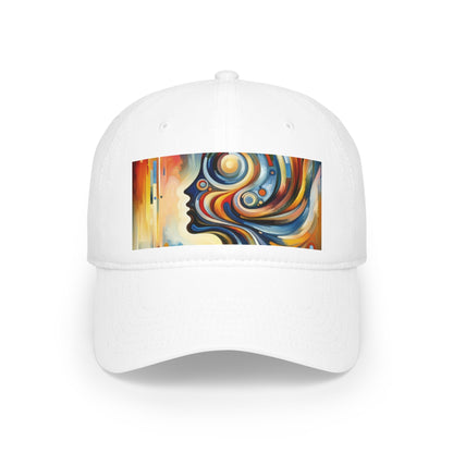 Transformative Harmonic Tachism Low Profile Baseball Cap - ATUH.ART