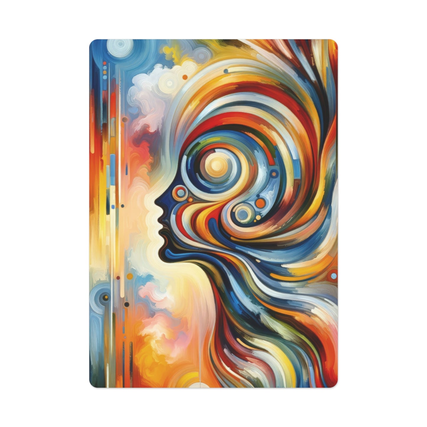 Transformative Harmonic Tachism Poker Cards - ATUH.ART