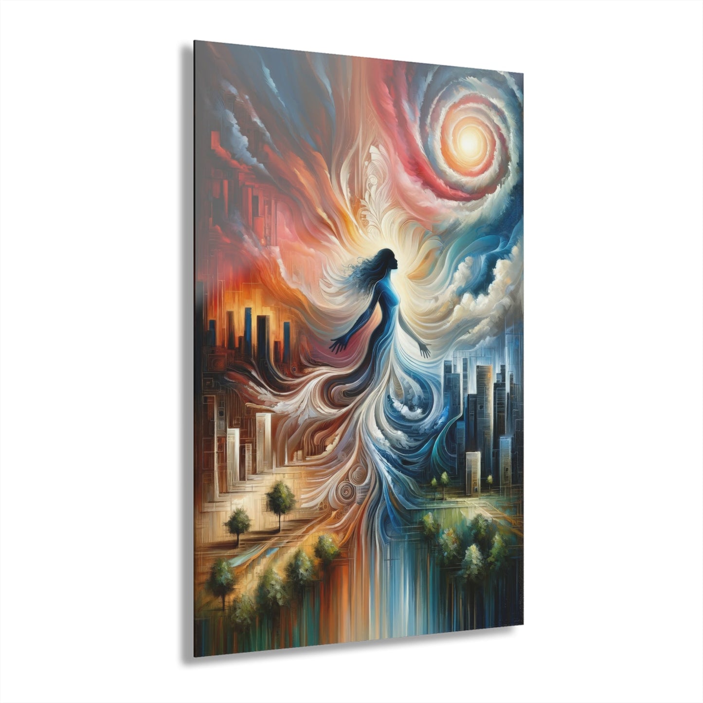 Transformative Tachism Emergence Acrylic Prints (French Cleat Hanging) - ATUH.ART