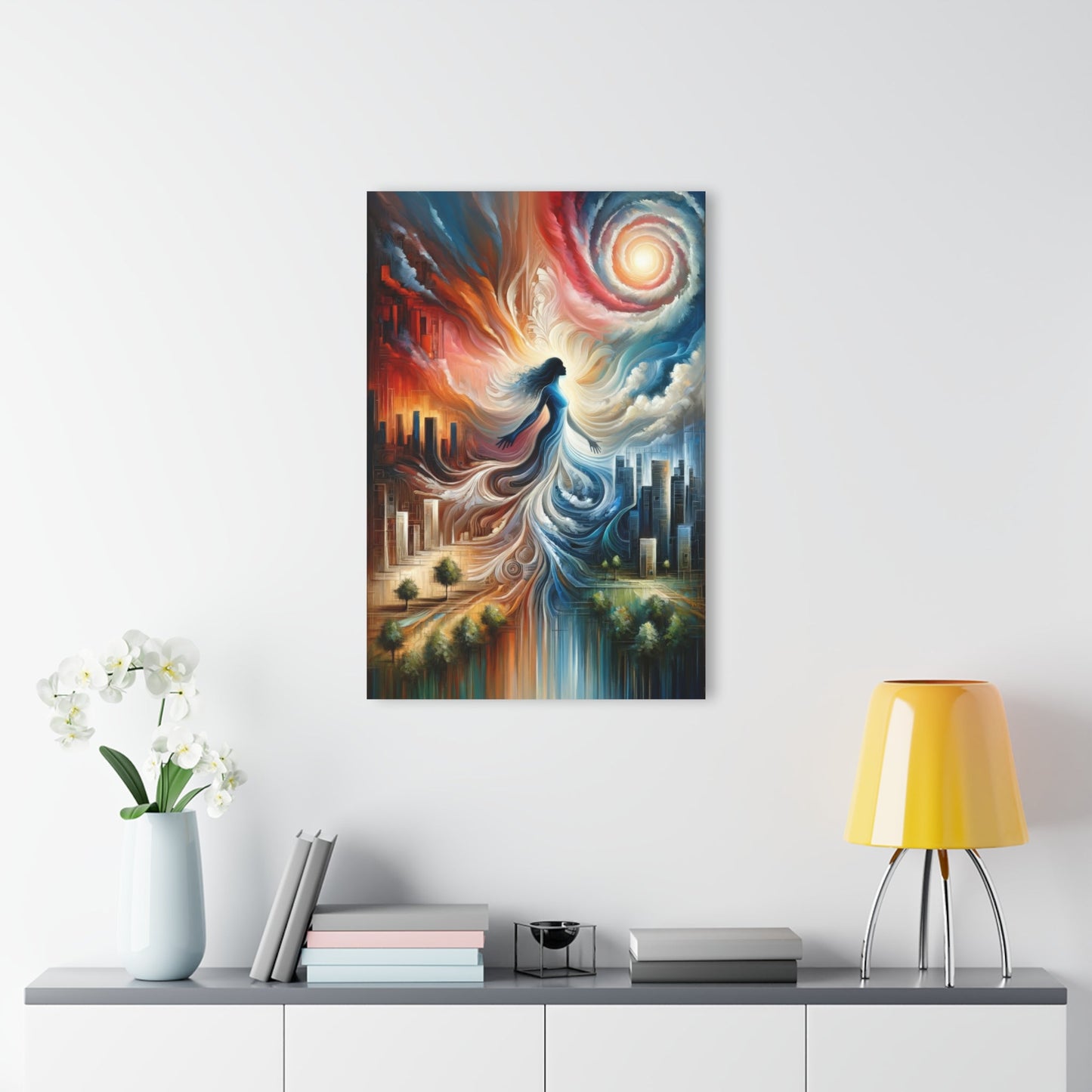 Transformative Tachism Emergence Acrylic Prints (French Cleat Hanging) - ATUH.ART