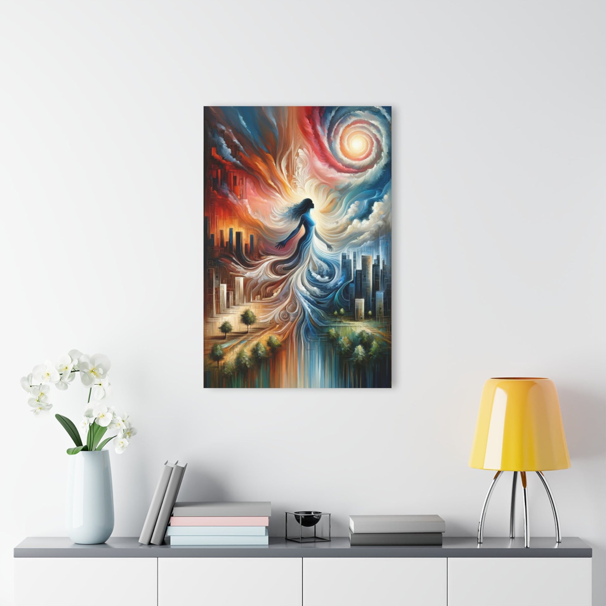 Transformative Tachism Emergence Acrylic Prints (French Cleat Hanging) - ATUH.ART