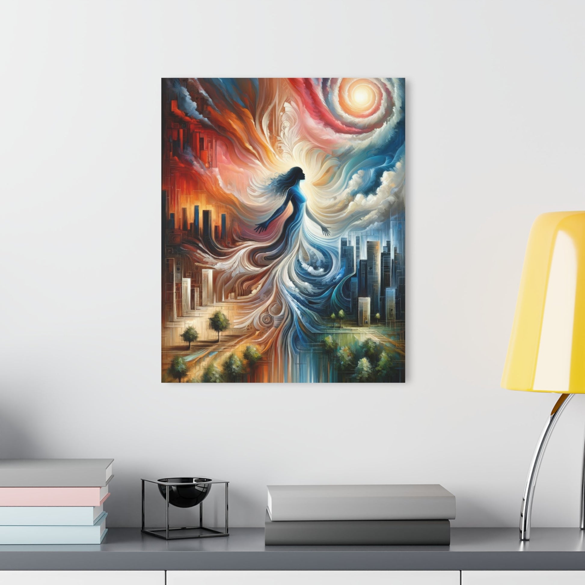 Transformative Tachism Emergence Acrylic Prints (French Cleat Hanging) - ATUH.ART