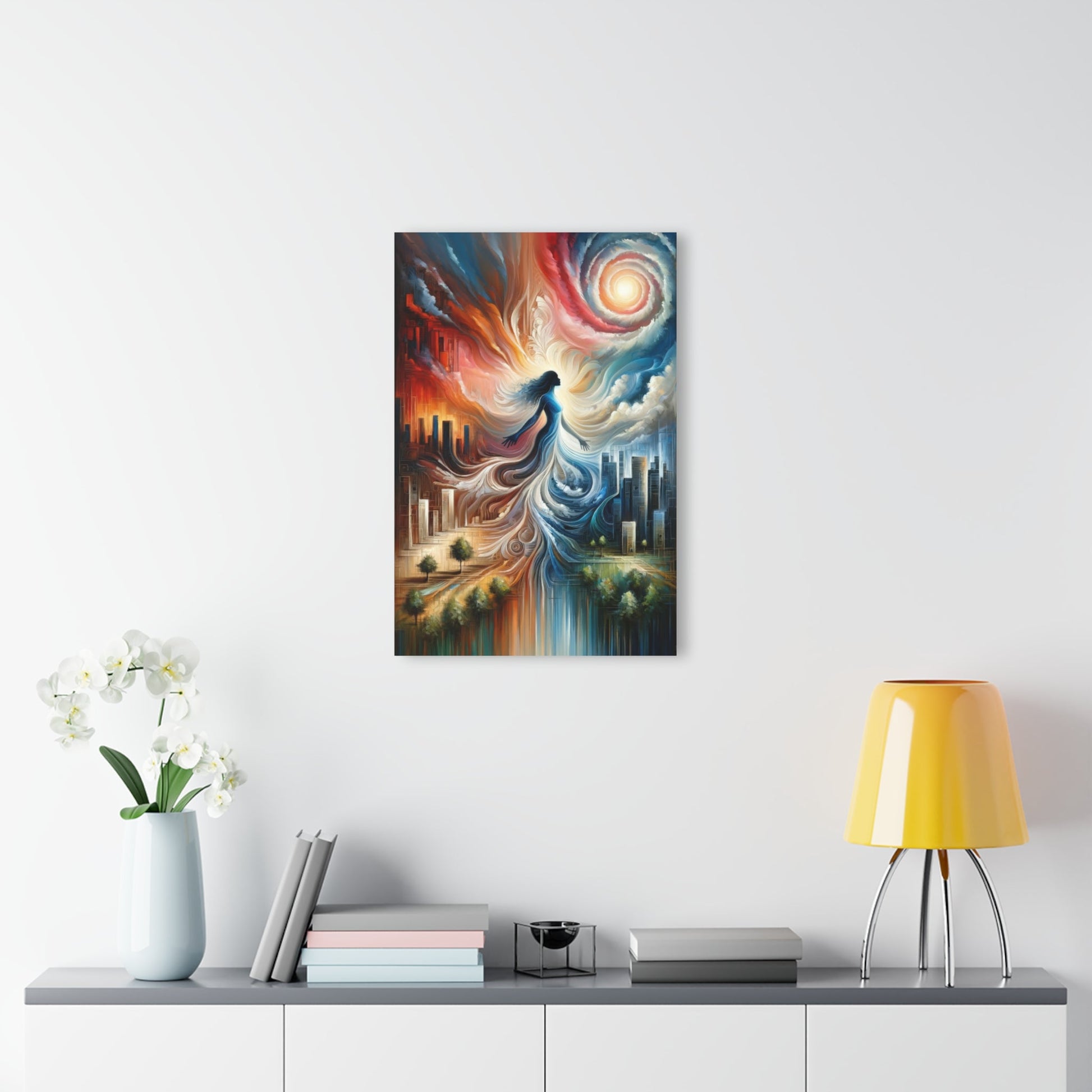 Transformative Tachism Emergence Acrylic Prints (French Cleat Hanging) - ATUH.ART