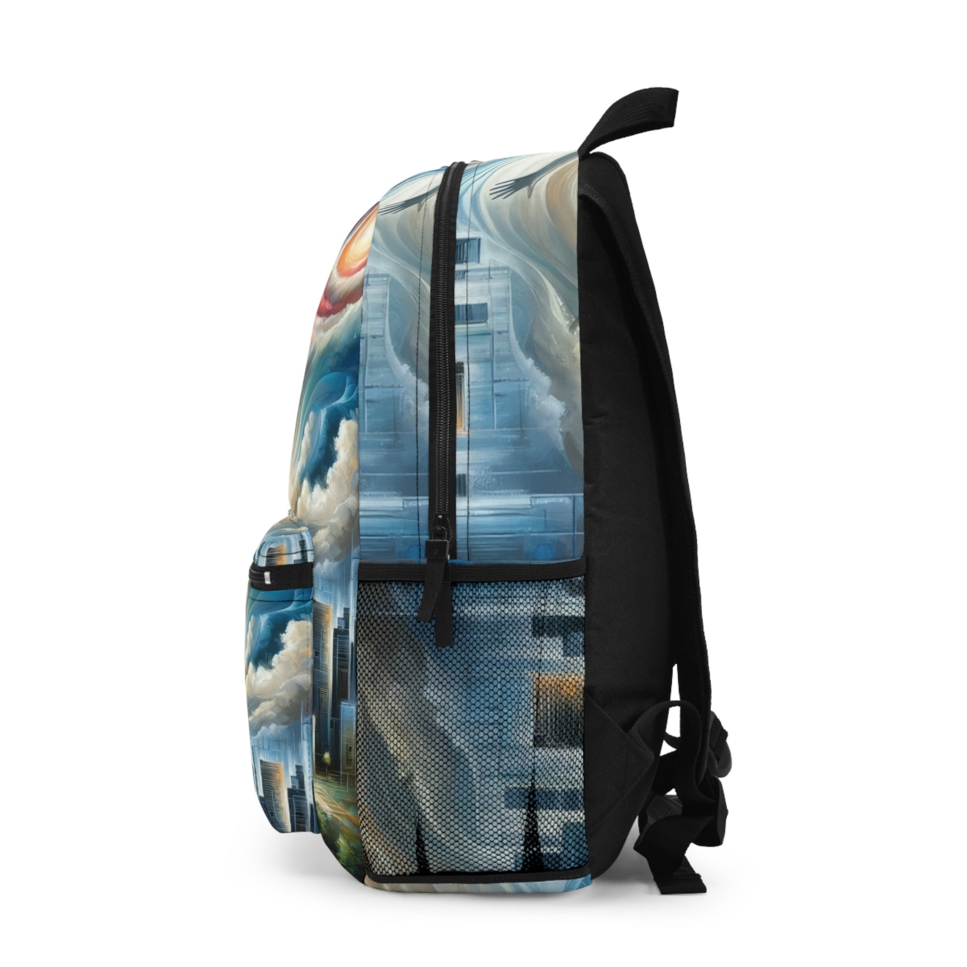 Transformative Tachism Emergence Backpack - ATUH.ART