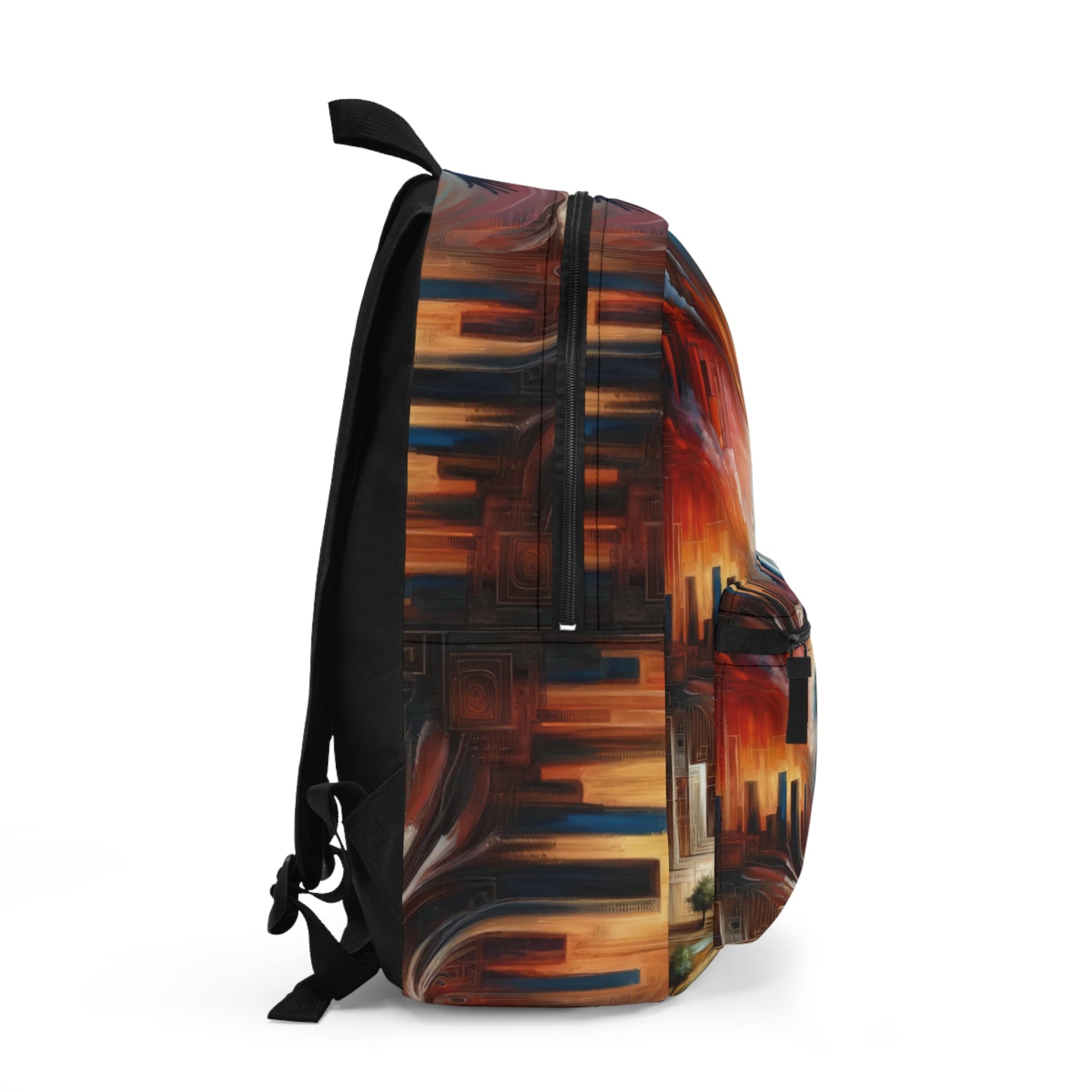 Transformative Tachism Emergence Backpack - ATUH.ART