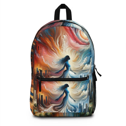 Transformative Tachism Emergence Backpack - ATUH.ART