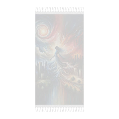 Transformative Tachism Emergence Boho Beach Cloth - ATUH.ART