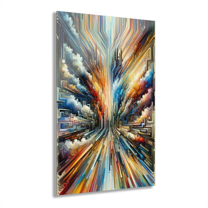 Transformative Tapestry Ascent Acrylic Prints (French Cleat Hanging) - ATUH.ART