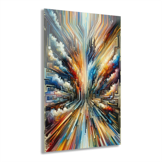 Transformative Tapestry Ascent Acrylic Prints (French Cleat Hanging) - ATUH.ART