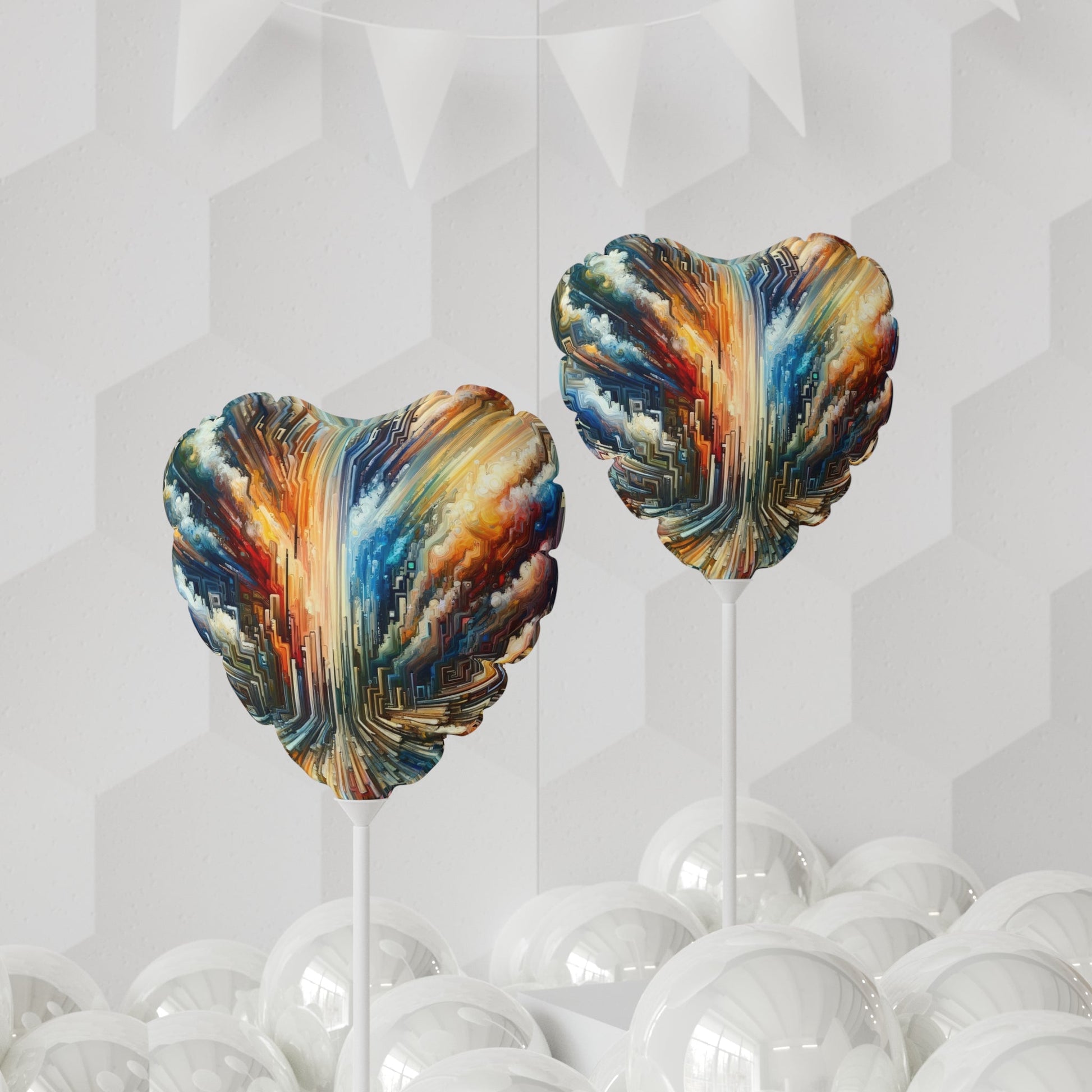 Transformative Tapestry Ascent Balloon (Round and Heart-shaped), 11" - ATUH.ART
