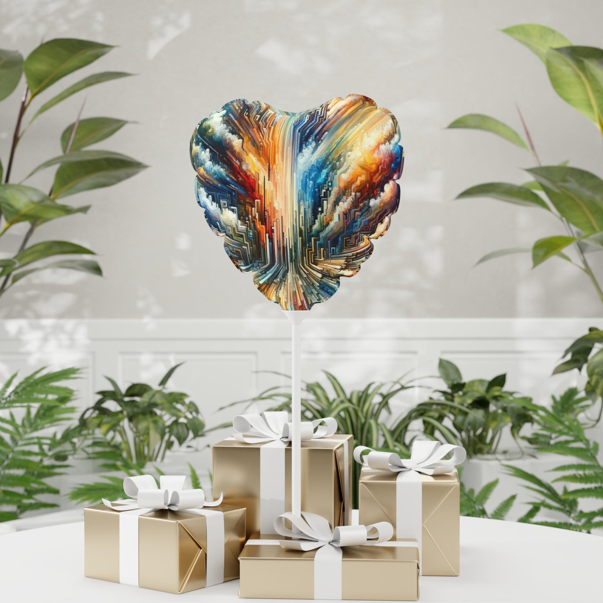 Transformative Tapestry Ascent Balloon (Round and Heart-shaped), 11" - ATUH.ART