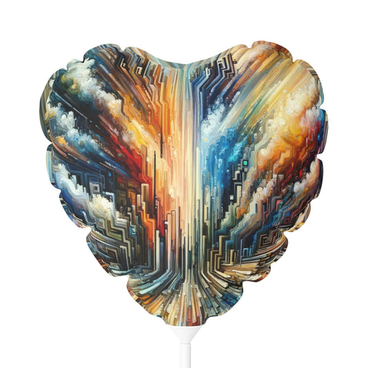 Transformative Tapestry Ascent Balloon (Round and Heart-shaped), 11" - ATUH.ART