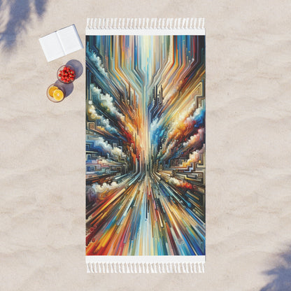 Transformative Tapestry Ascent Boho Beach Cloth - ATUH.ART