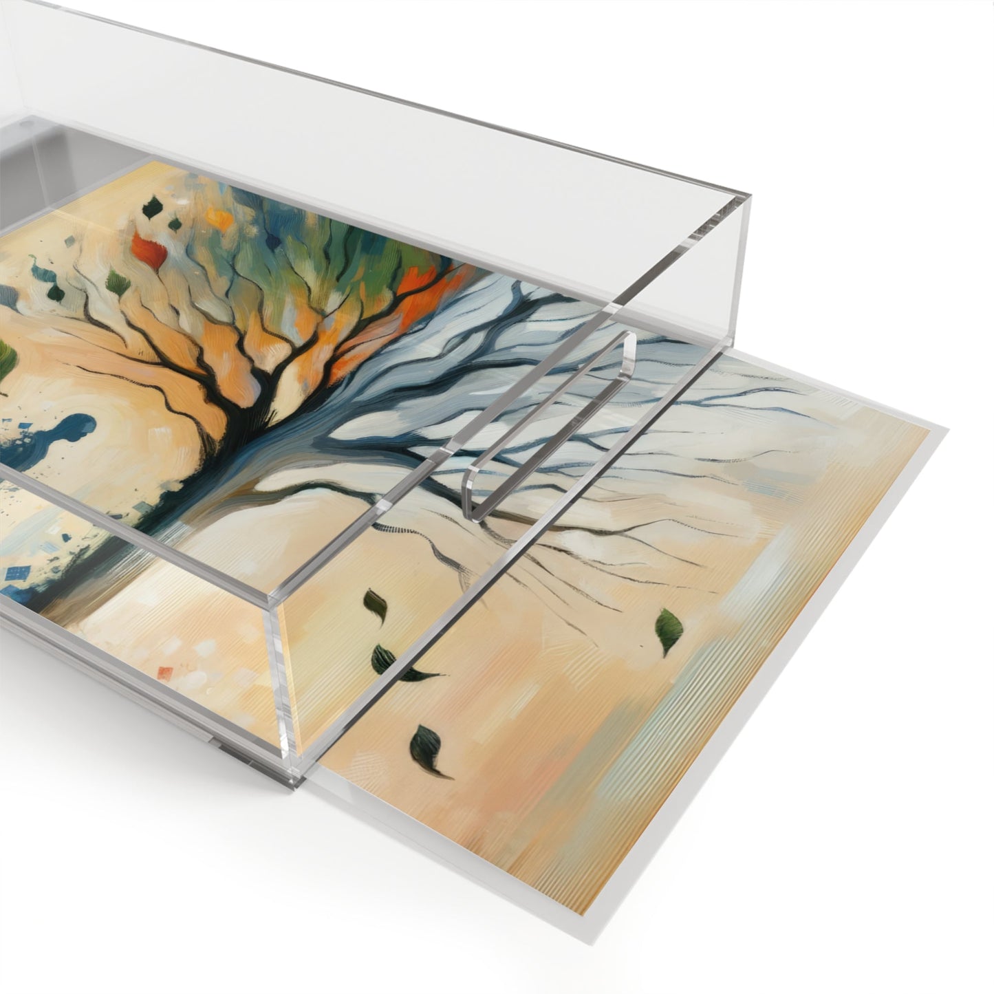 Transient Essence Anchored Acrylic Serving Tray - ATUH.ART