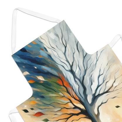 Transient Essence Anchored Adult Apron (AOP) - ATUH.ART