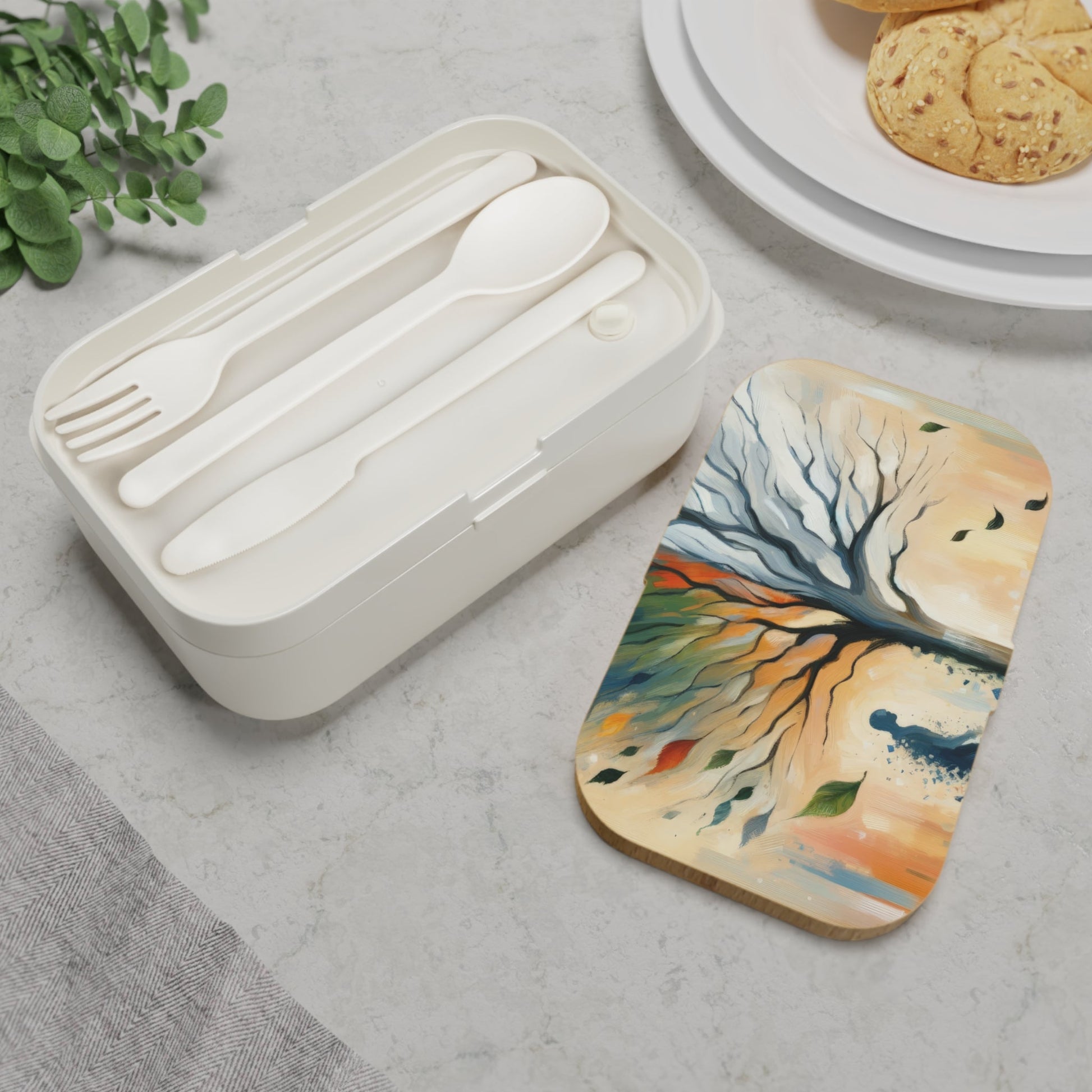 Transient Essence Anchored Bento Lunch Box - ATUH.ART