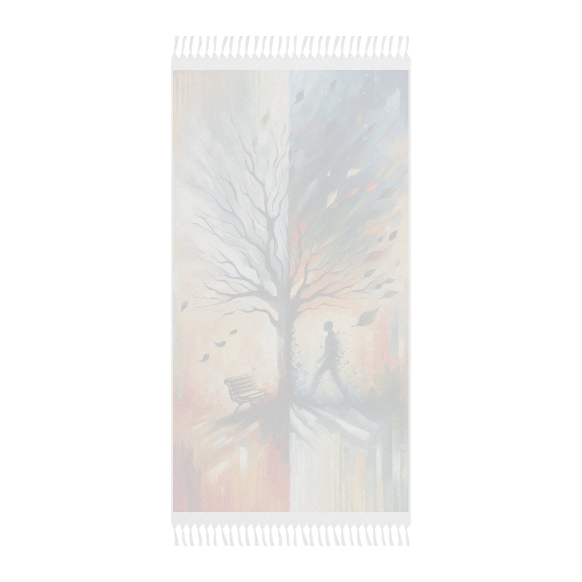 Transient Essence Anchored Boho Beach Cloth - ATUH.ART