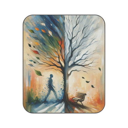 Transient Essence Anchored Picnic Blanket - ATUH.ART