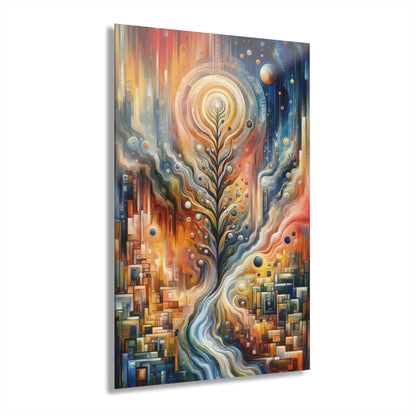 Tribute Synchrony Vitality Acrylic Prints (French Cleat Hanging) - ATUH.ART