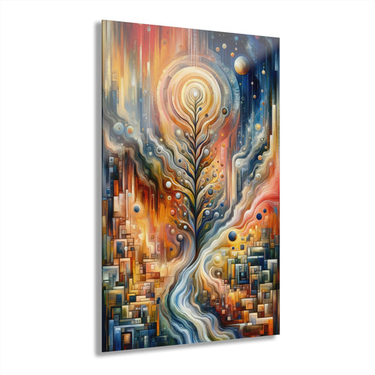 Tribute Synchrony Vitality Acrylic Prints (French Cleat Hanging) - ATUH.ART