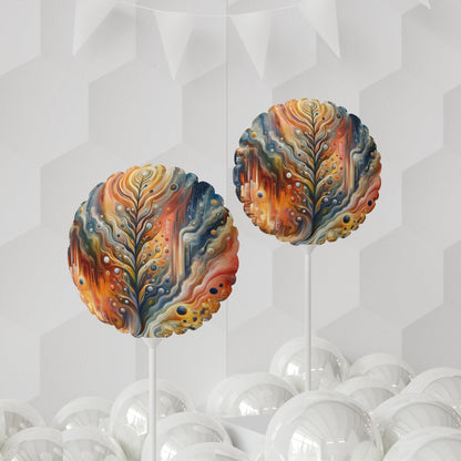 Tribute Synchrony Vitality Balloon (Round and Heart-shaped), 11" - ATUH.ART