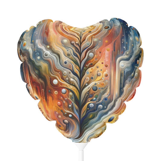 Tribute Synchrony Vitality Balloon (Round and Heart-shaped), 11" - ATUH.ART