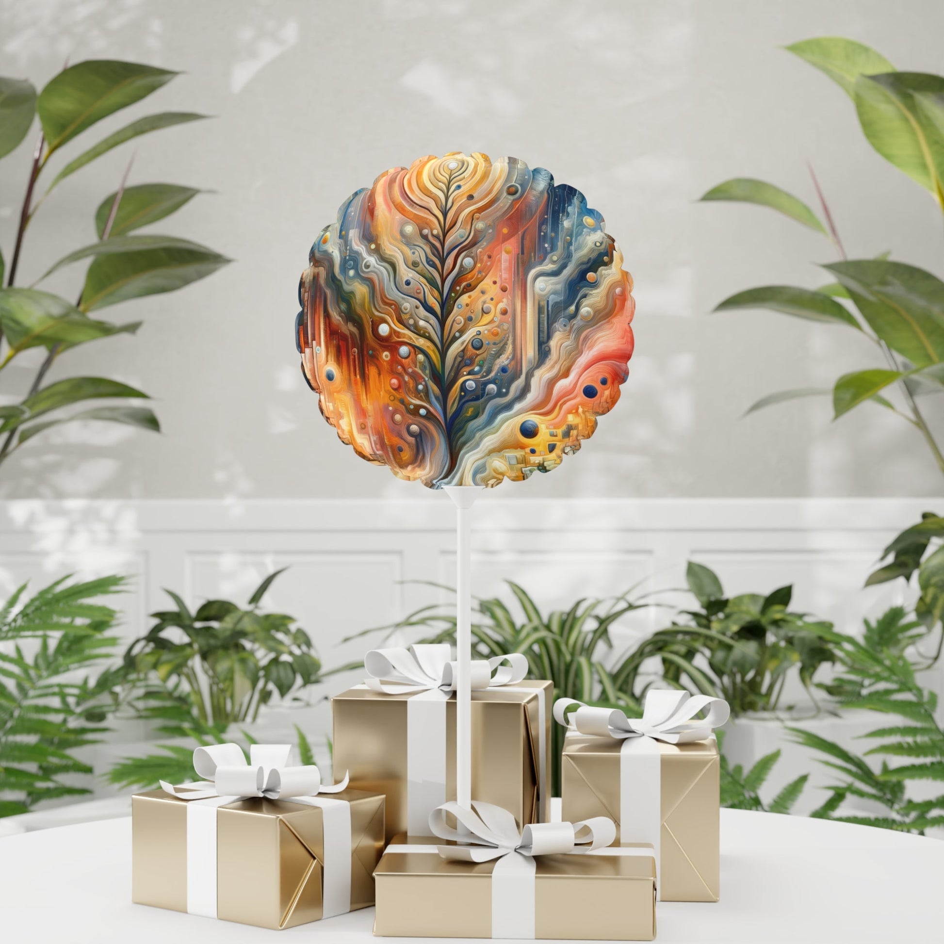 Tribute Synchrony Vitality Balloon (Round and Heart-shaped), 11" - ATUH.ART