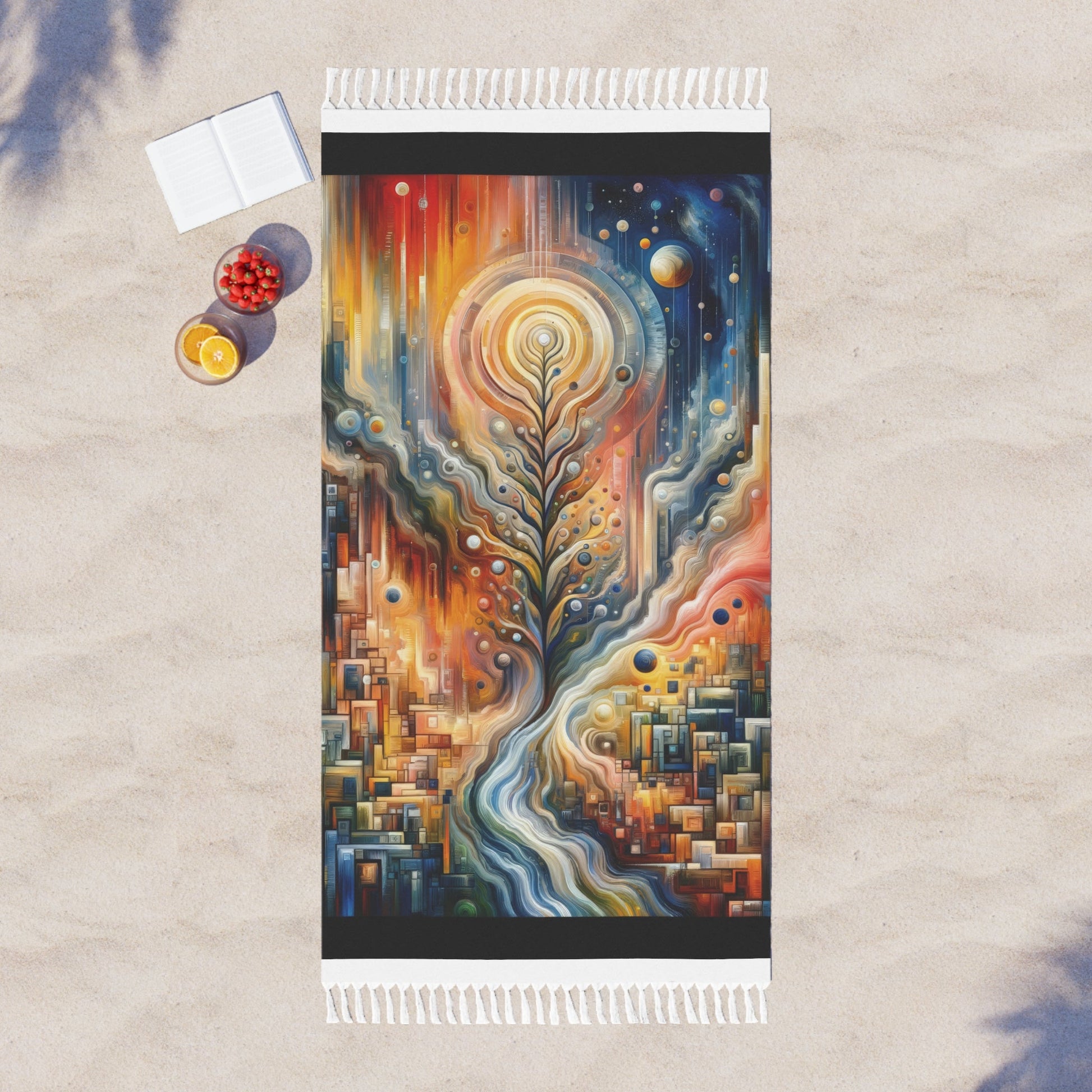 Tribute Synchrony Vitality Boho Beach Cloth - ATUH.ART
