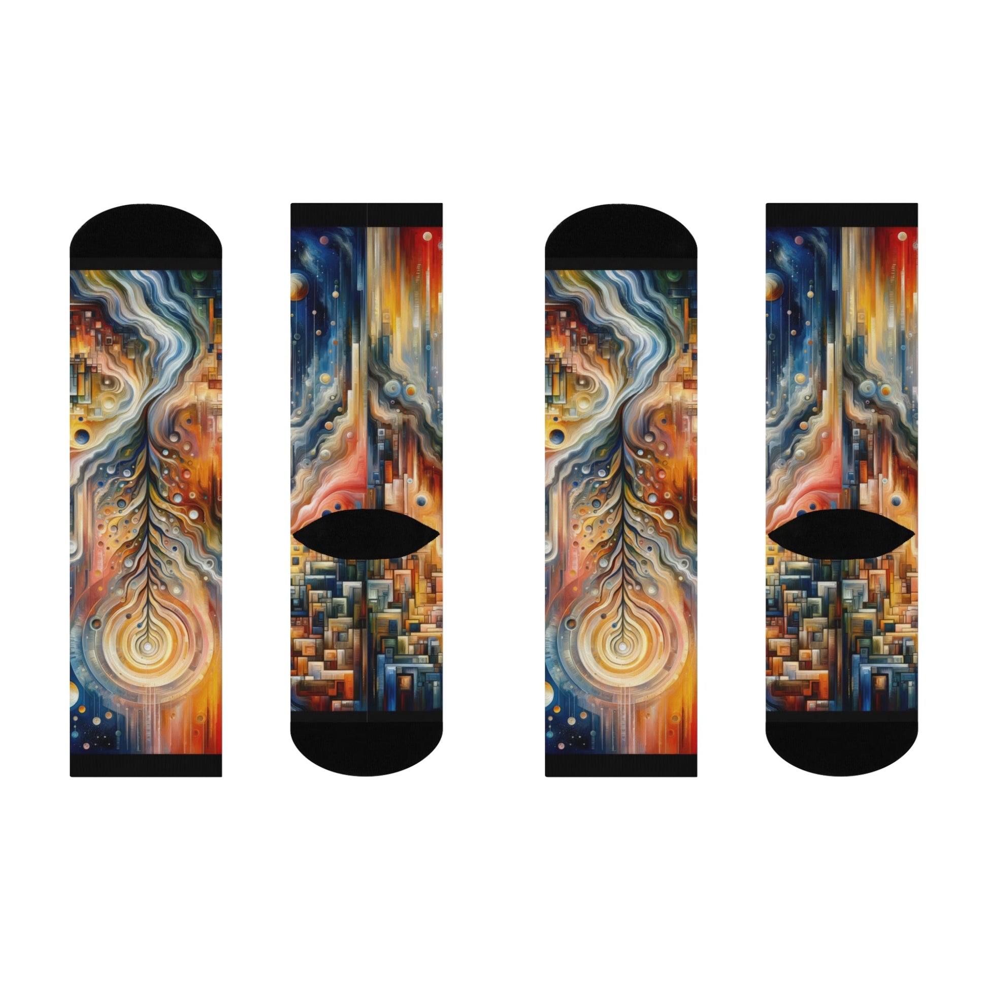 Tribute Synchrony Vitality Cushioned Crew Socks - ATUH.ART