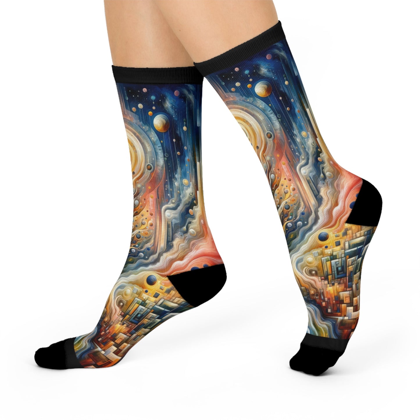 Tribute Synchrony Vitality Cushioned Crew Socks - ATUH.ART