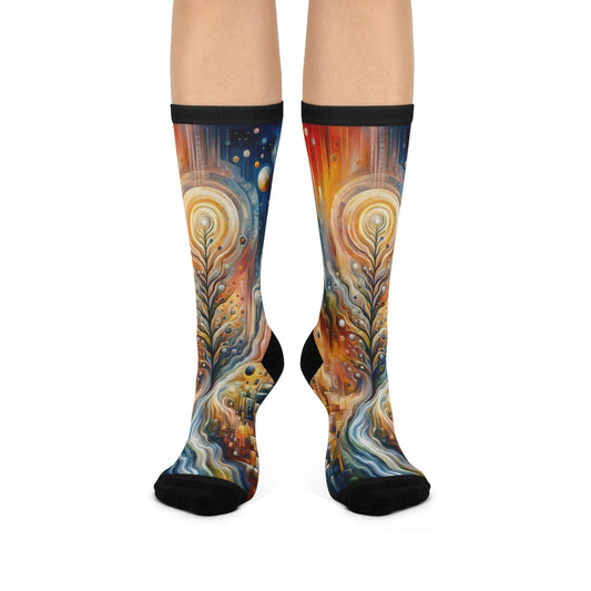 Tribute Synchrony Vitality Cushioned Crew Socks - ATUH.ART