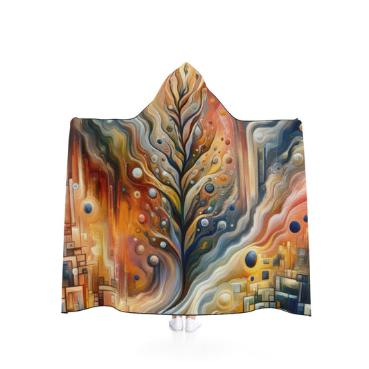 Tribute Synchrony Vitality Hooded Blanket - ATUH.ART