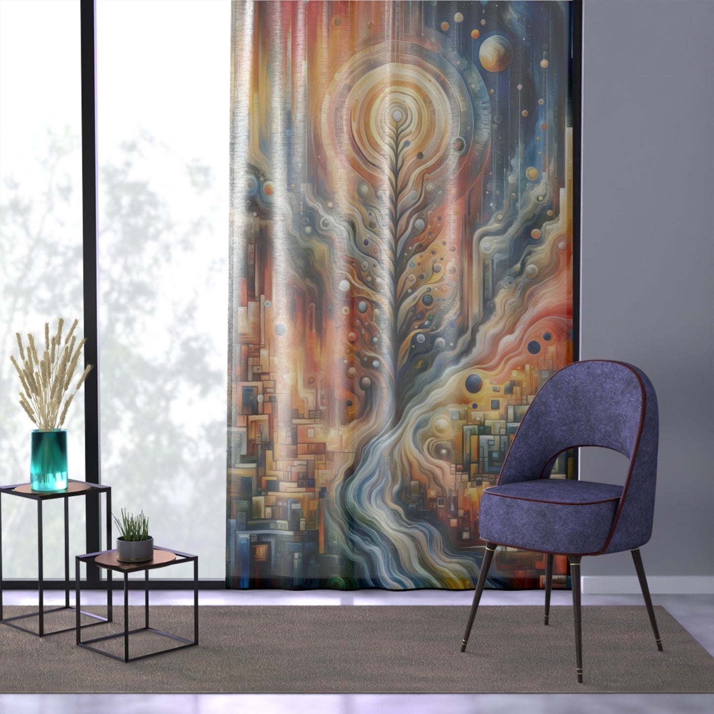 Tribute Synchrony Vitality Window Curtain - ATUH.ART