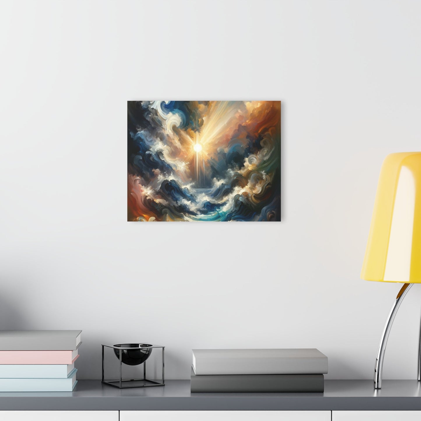 Tumultuous Sea Enlightenment Acrylic Prints (French Cleat Hanging) - ATUH.ART