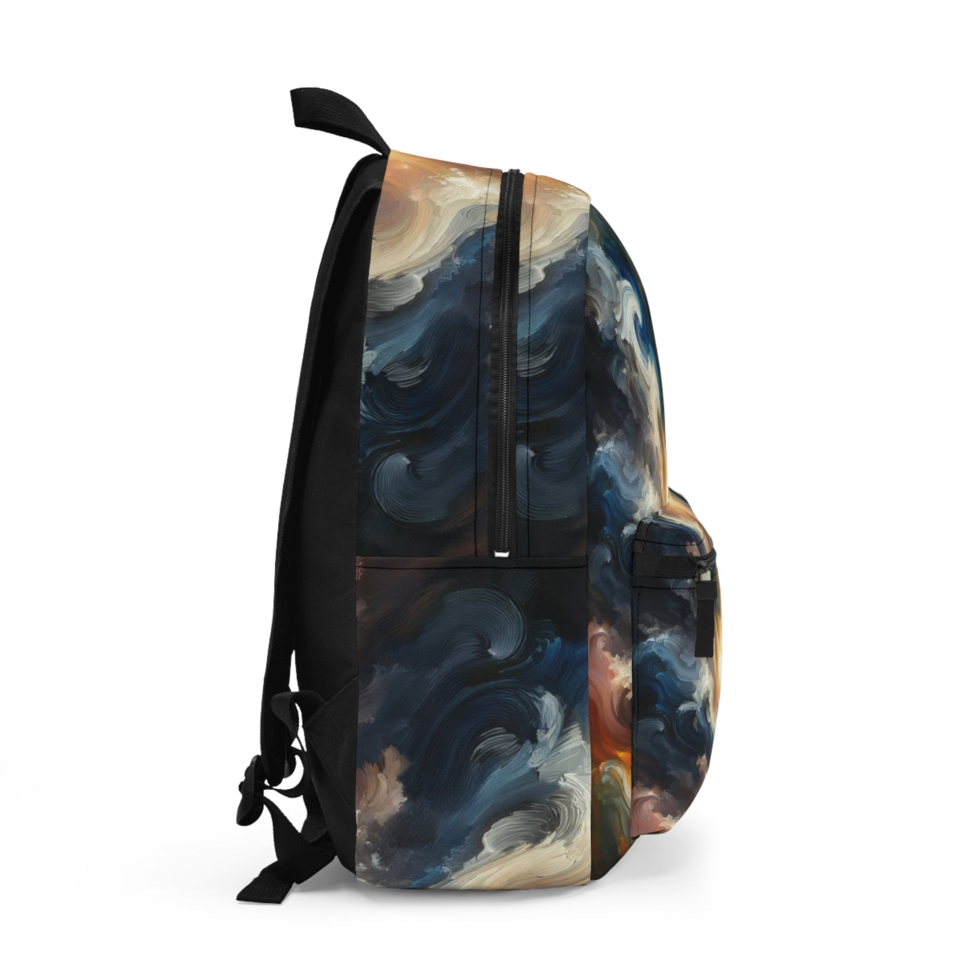 Tumultuous Sea Enlightenment Backpack - ATUH.ART