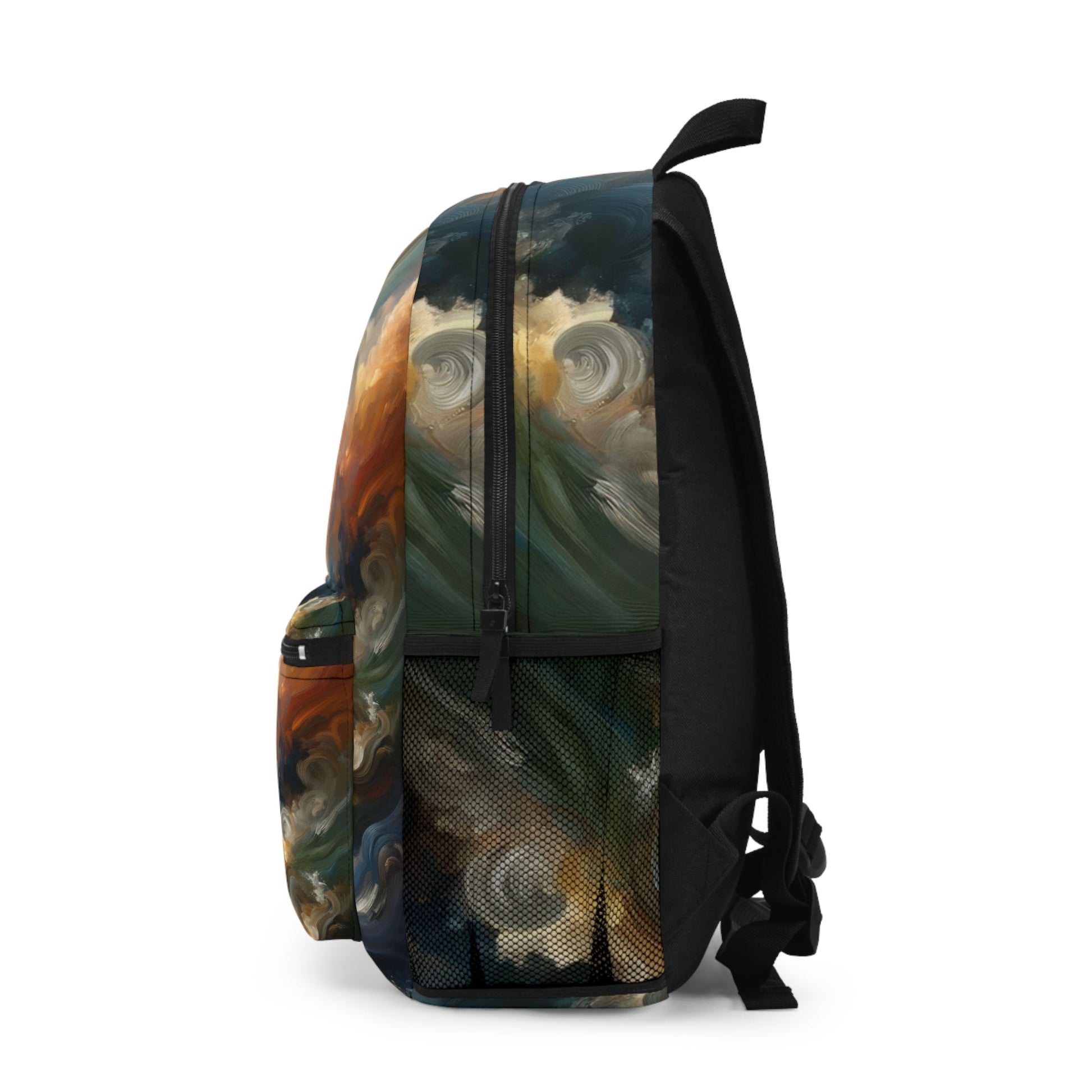 Tumultuous Sea Enlightenment Backpack - ATUH.ART