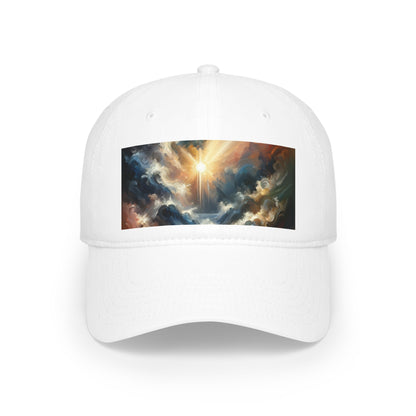 Tumultuous Sea Enlightenment Low Profile Baseball Cap - ATUH.ART