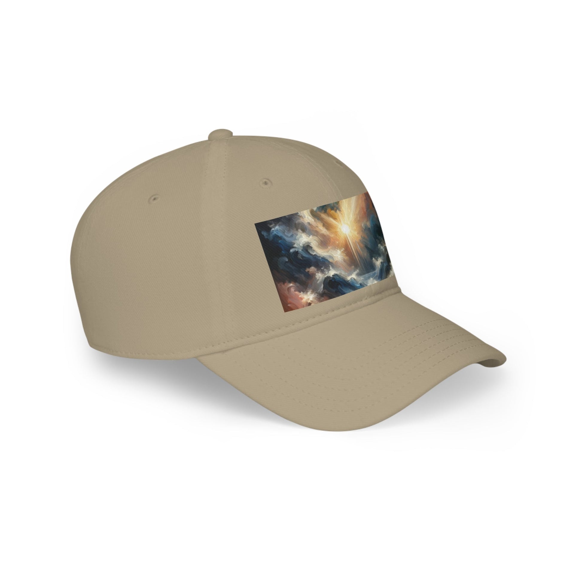 Tumultuous Sea Enlightenment Low Profile Baseball Cap - ATUH.ART