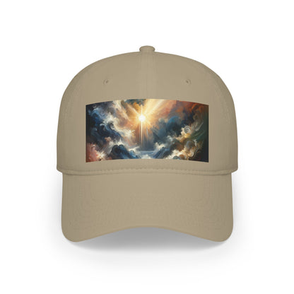 Tumultuous Sea Enlightenment Low Profile Baseball Cap - ATUH.ART