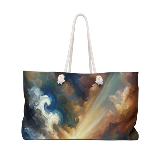 Tumultuous Sea Enlightenment Weekender Bag - ATUH.ART