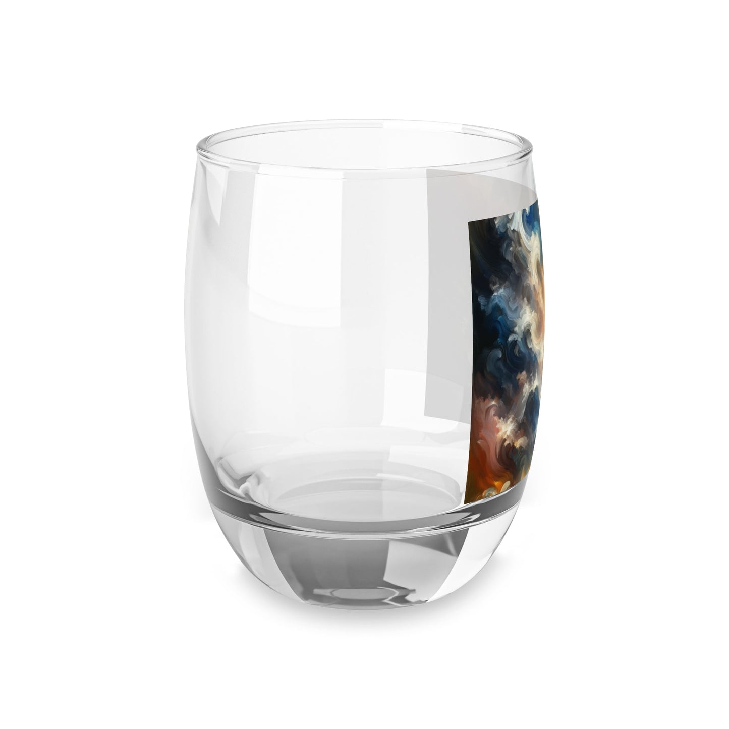 Tumultuous Sea Enlightenment Whiskey Glass - ATUH.ART